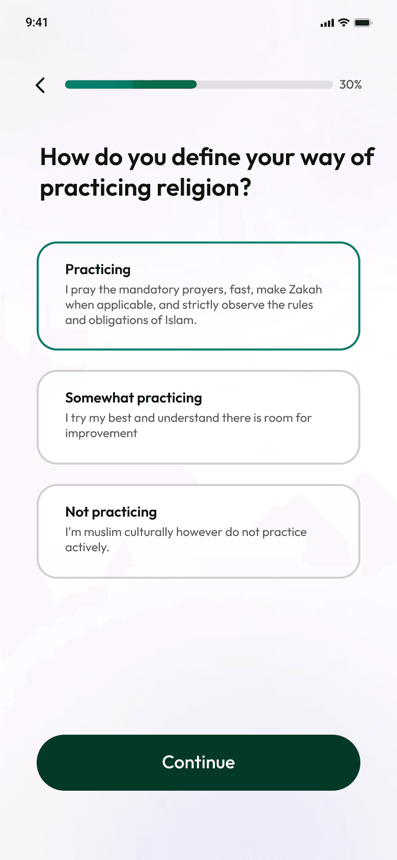 Genie onboarding screen four