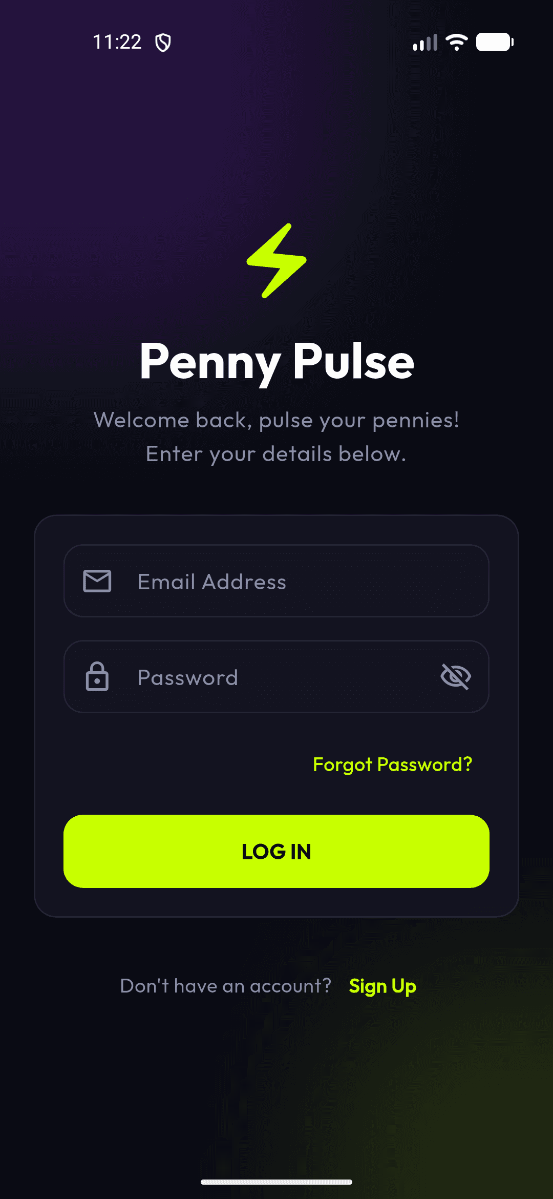 Penny Pulse screen 2